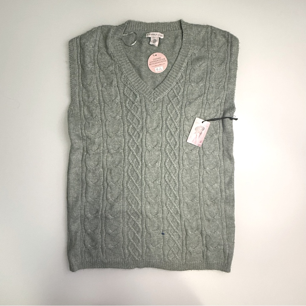 Sincerely Jules Gray V-Neck Sweater